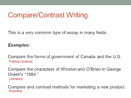 Academic Writing I April 18 Today Compare Contrast Writing Ppt