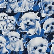 maltese dog fabric wallpaper and home