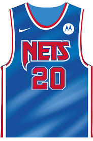 The nets merged into the nba in 1976 and a season later were relocated back to new jersey to play on the campus of rutgers university while the new meadowlands complex was under construction. Nets Uniform History Brooklyn Nets