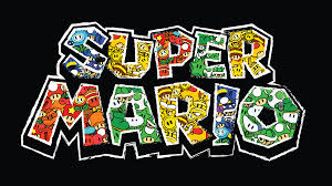 Do you have a better new super mario bros. Super Mario Logo Made From Different Items From The Franchise Super Mario Nintendo Art Mario