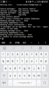 Termux combines powerful terminal emulation with an extensive linux package collection. Unable To Locate Package Phyton Pkg Install Phyton Any Ideas Appreciated Thanks Termux