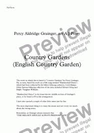 country gardens english country garden