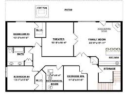 While interest rates are low and many tenants are seaking to become first time homeowners, drummond house plans offer a unique collection of modern house plans and unique floor plans with a basement apartment. Bungalow With Walkout Basement Plan 2011545 Basement Floor Plans Basement Layout Basement Flooring