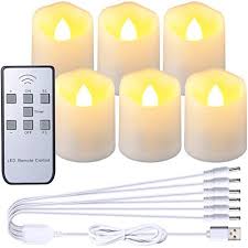 Rechargeable Led Candles With Remote