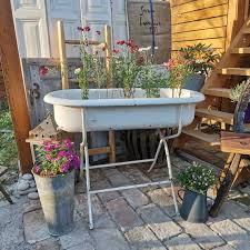 Enamel Baby Bath Basin Vintage