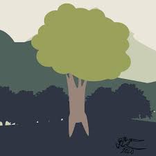 Cartoon tree gif