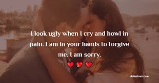 50 best sorry messages for husband in