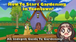 how to start gardening in toontown i