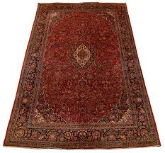 past auction kashan carpet central
