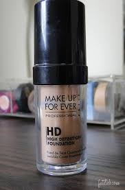 hd foundation da make up for ever