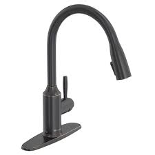 invee single handle pull down sprayer kitchen faucet oil rubbed bronze glacier bay