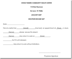 28 free doctor s note templates