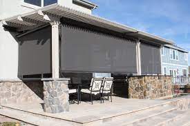 Louvered Roof Patio Cover With Sun