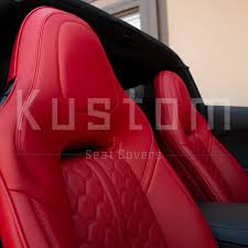 Chevrolet Corvette C7 All Red Honeycomb