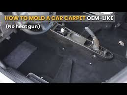 how to mold a car carpet oem like no