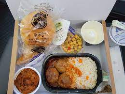 want a hot meal in american airlines