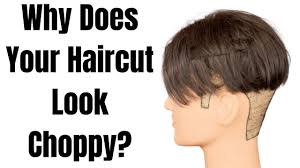 how to make hair look less choppy