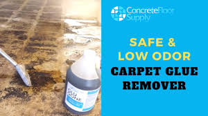 carpet glue remover you