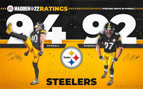 Steelers training camp comes to a close. Pittsburgh Steelers On Twitter Some Of Our Players Madden22 Ratings Whatcha Think All Eamaddennfl Ratings Https T Co 7md85exymm