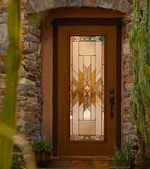 mohave decorative door glass eclectic