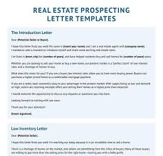 9 free real estate prospecting letter