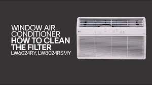 lg window air conditioners how to