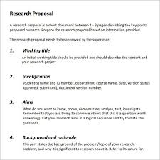 Example Of Marketing Research Proposal Best And Reasonably