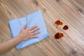 how to remove stains from a wooden floor