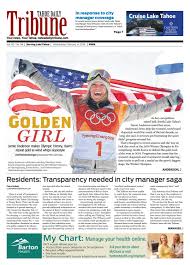 Tahoe Daily Tribune 2018 General Excellence 1 By Tahoe