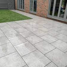 Concrete Silver Paving Primaporcelain