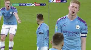 Browse and download hd de bruyne png images with transparent background for free. Kevin De Bruyne Had A Hilarious Reaction To Nicolas Otamendi S Late Foul During Man City Vs Man Utd The Sportsrush