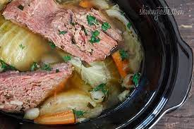 crock pot corned beef and cabbage