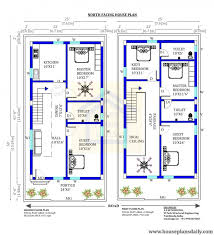 25x50 North Facing Vastu Home Design