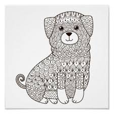 Cute puppies coloring pages ba puppy of colouring to print. Coloring Page Cute Puppy Poster Zazzle Com In 2021 Puppy Coloring Pages Dog Coloring Page Horse Coloring Pages