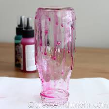 Recycling A Bottle With Glass Stain