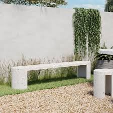 Terrazzo Concrete Outdoor Bench West Elm