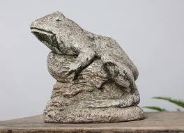 Vintage Frog Statue New England