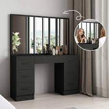 dressing table large mirror makeup