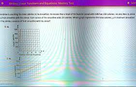 Writing Linear Functions And Equations