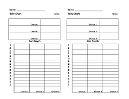 Blank Tally Chart And Graph Paper By Chantelle Moore Tpt