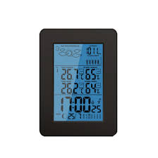 Ce Rohs Emc Temperature Humidity Thermometer With Air Pressure Chart Weather Station Buy Weather Station Air Pressure Weather Station Clock Weather