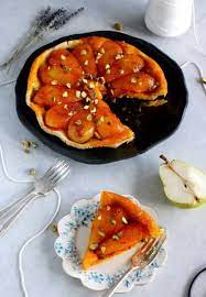 Saffron Pear Tarte Tatin Del S Cooking Twist gambar png