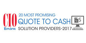 20 Most Promising Quote To Cash Solution Providers 20 17