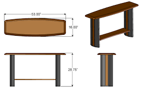 Console Table Caretta Workspace