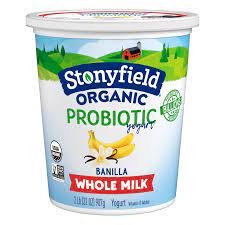 stonyfield organic greek whole milk
