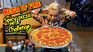 reign of fire y pizza challenge at