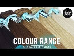 Zala Hair Extensions Full Colour Range Youtube