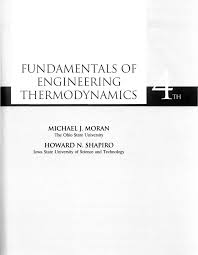 fundamentals of engineering thermodynamics