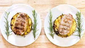 Pork chops are cooked to a safe temperature when a thermometer inserted into the thickest part of the meat registers 145 degrees f. How Long Does It Take To Grill Pork Chops Char Broil