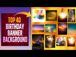 top 40 कडक birthday banner background